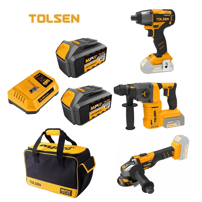 Picture of Tolsen 3pcs 20V Brushless Set